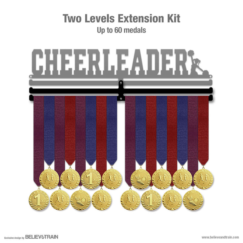 Cheerleader - Motivational Cheerleading Medal Hanger