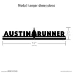Austin Runner - Running Medal Hanger