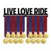 Live Love Ride- Cycling Medal Hanger