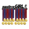 Marathon Girl - Running Medal Hanger