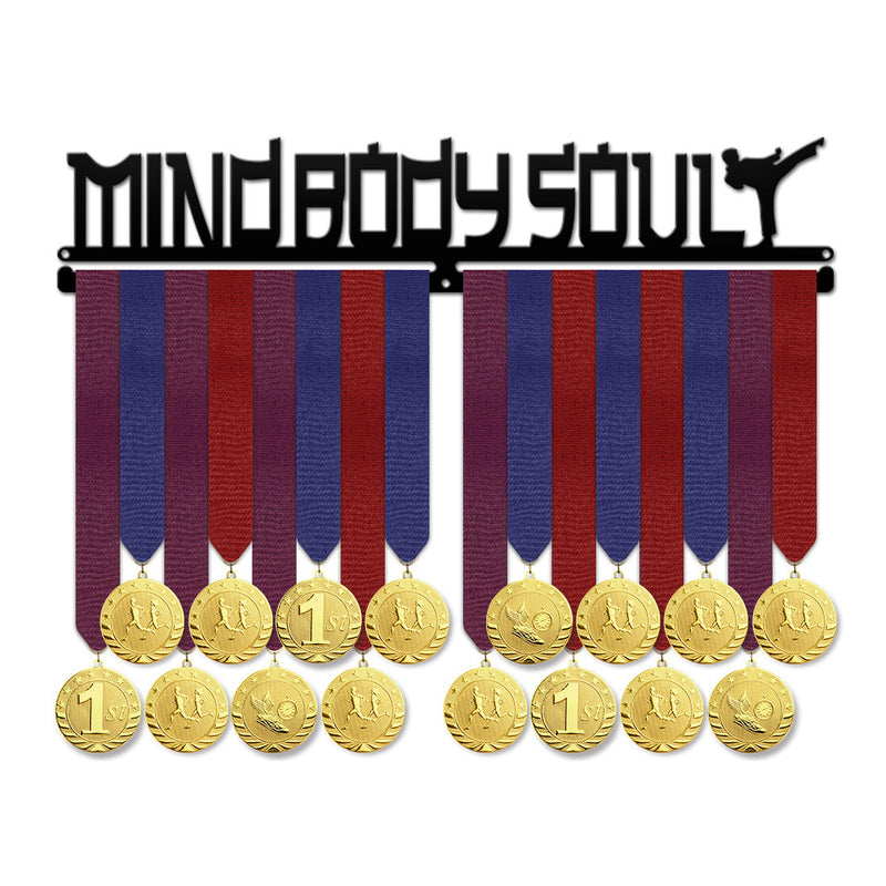 Mind Body Soul - Martial Arts Medal Hanger