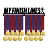 My Finish Lines Women - Motivational Running Medal Hanger
