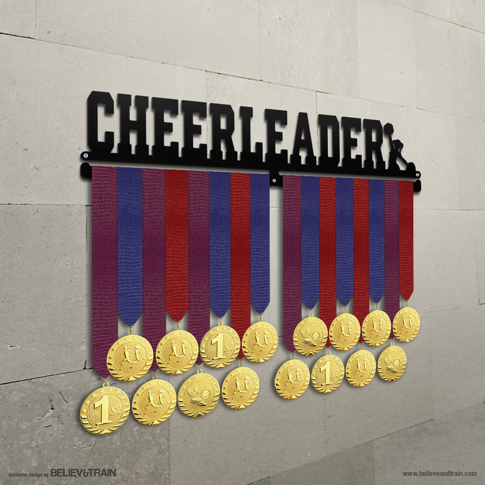 Cheerleader - Motivational Cheerleading Medal Hanger