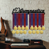 I Love Gymnastics - Motivational Gymnastics Medal Hanger