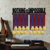 Nothing is Impossible - Motivational Running Medal Hanger