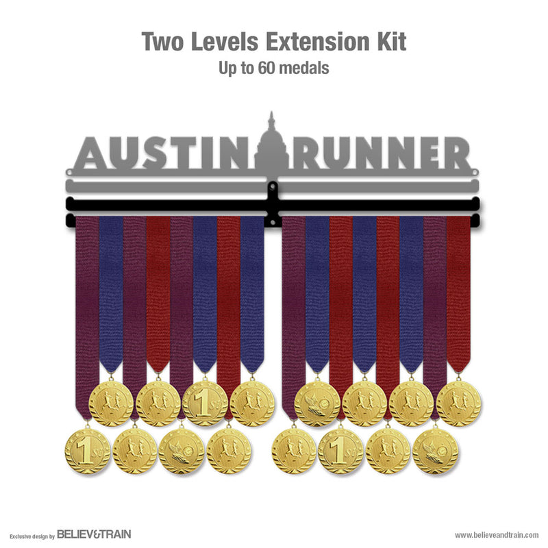 Austin Runner - Running Medal Hanger