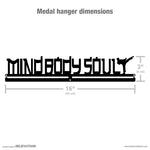Mind Body Soul - Martial Arts Medal Hanger