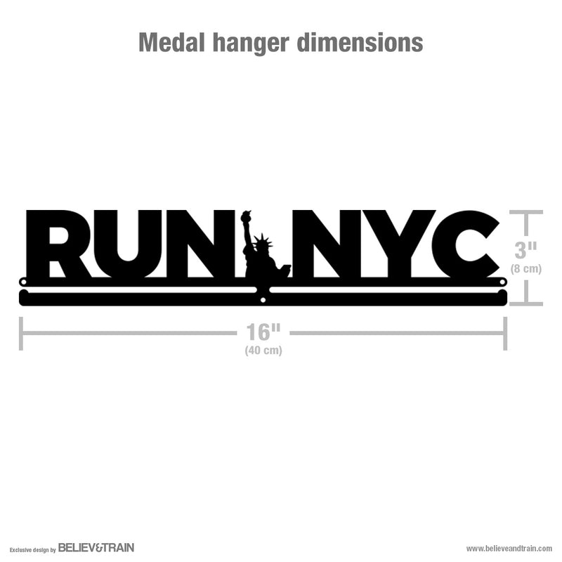 Run NYC - Running Medal Hanger