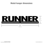 Runner - Motivational Running Medal Hanger