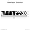Triathlete - Triathlon Medal Hanger